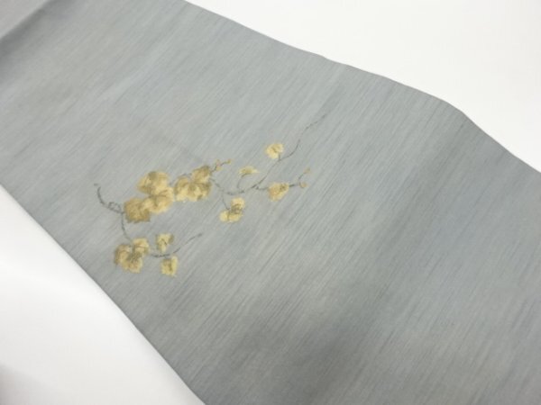 ys7534811; 宗sou 葉に蔦模様織出し名古屋帯【着】拍卖