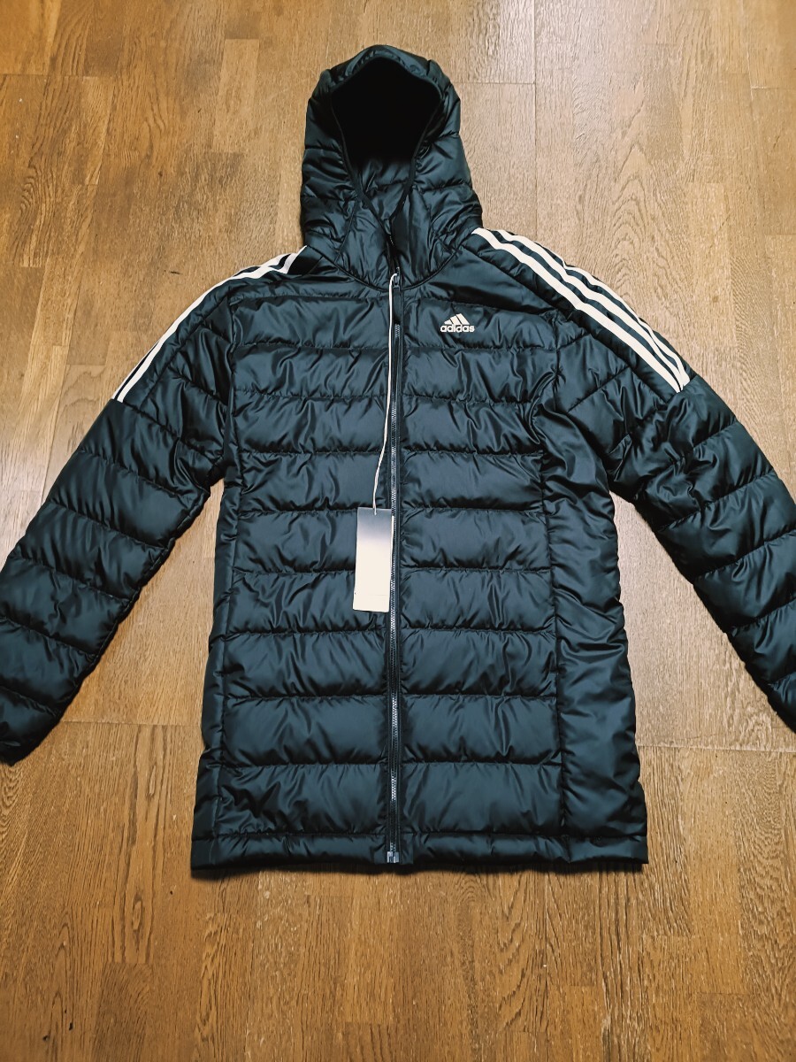 【新品未使用】アディダスAdidasダウンジャケットスリムフィット ダウンジャケット 拍卖