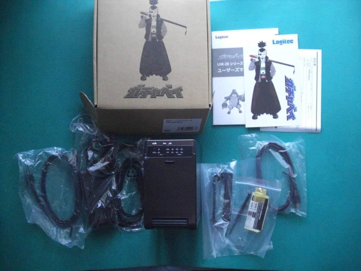 ロジテック3.5インチハードディスクケースのみ ガチャベイ 中古品 ④ 念の為ジャンク出品です。拍卖