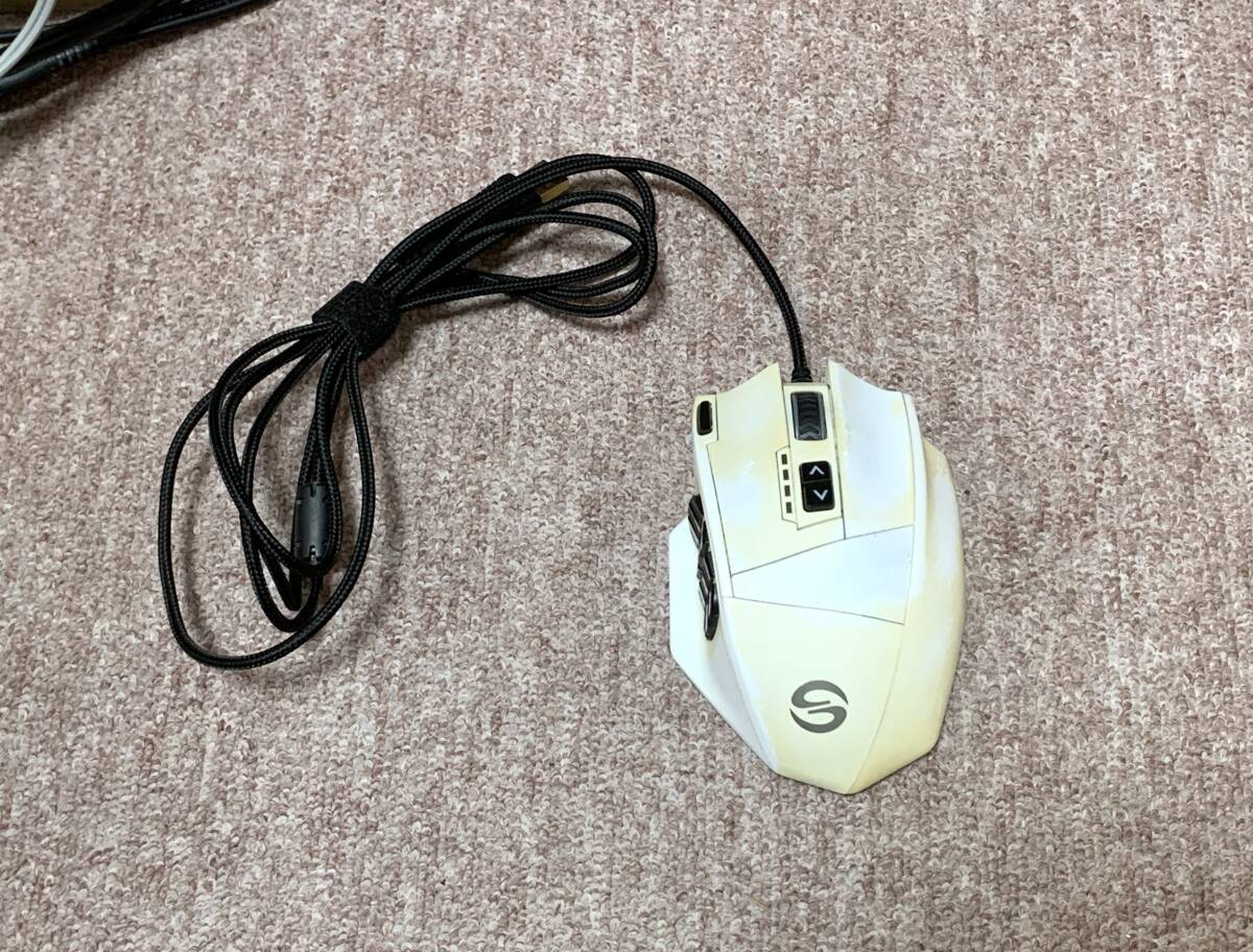 UtechSmart ゲーミングマウス 有線 サイドボタン付き US-D16400-GM拍卖