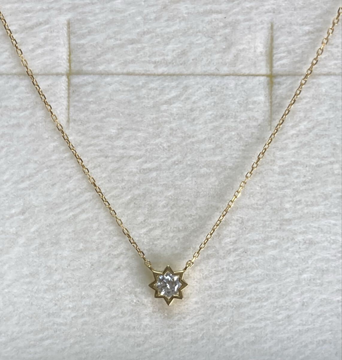 新品 正規品 AHKAH アーカー ネックレス 箱紙袋リボン ダイヤモンド スター プレゼント ギフト拍卖