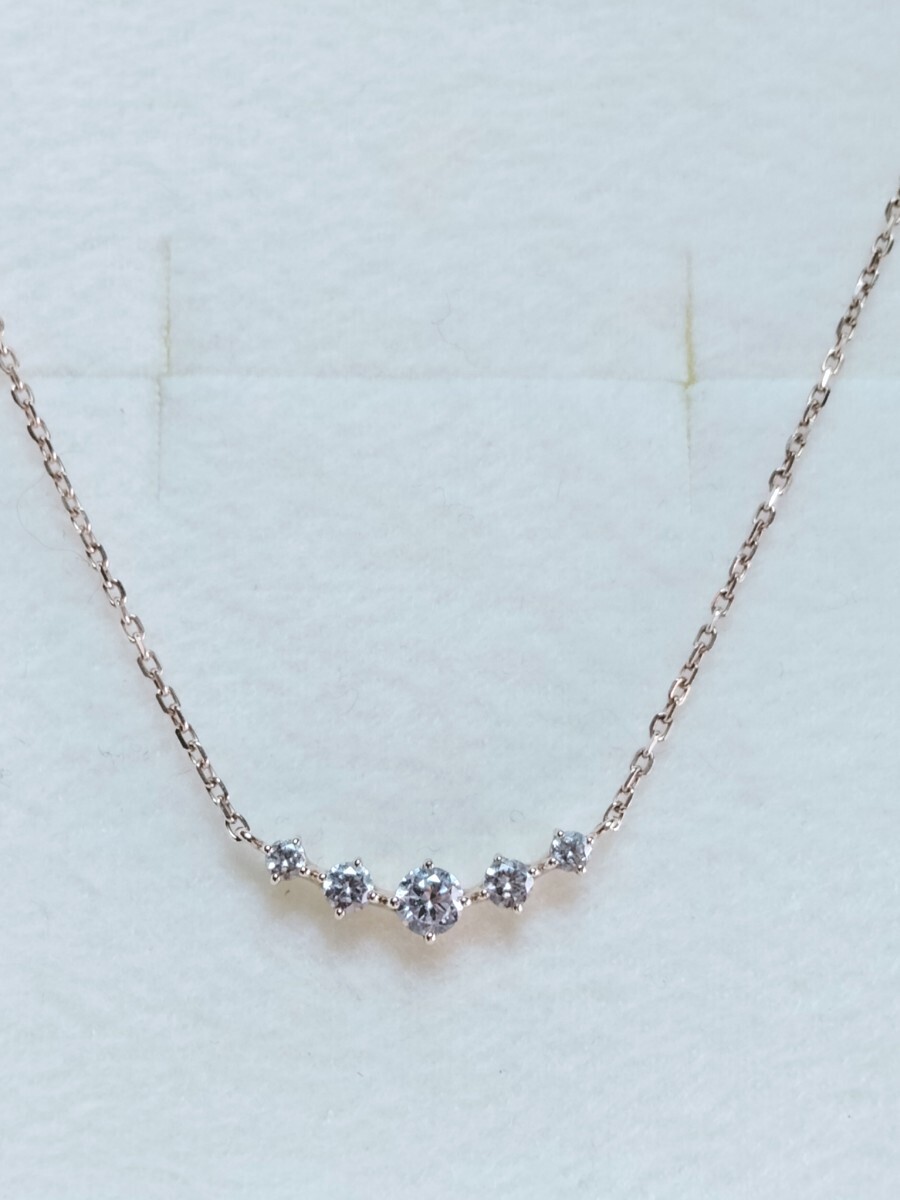 新品 正規品 4℃ ヨンドシー ネックレス ◎プレゼント ◎ネックレス シルバー 箱 紙袋 リボン 拍卖