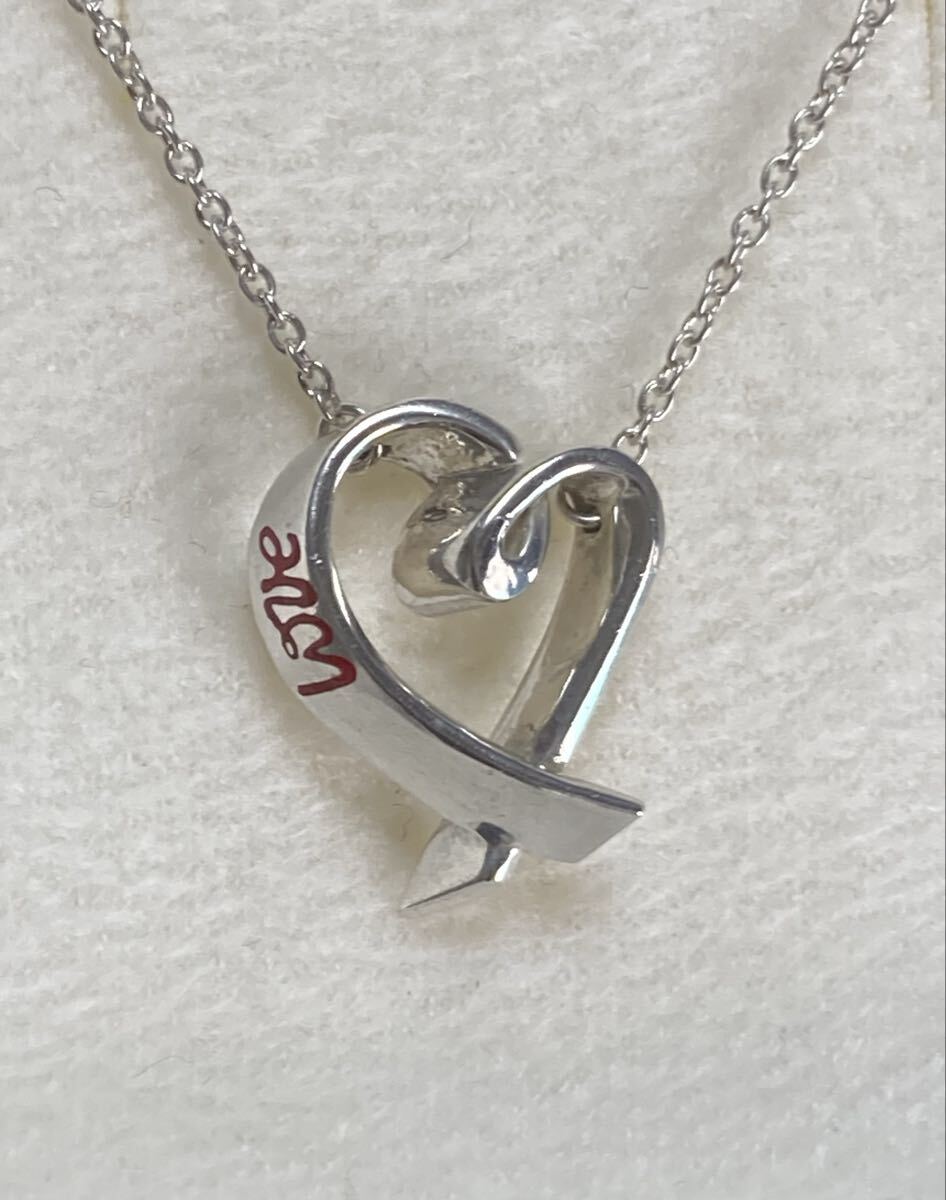 新品 未使用 正規品 ティファニー tiffany&co ネックレス ラヴィングハート LOVE ◎プレゼント 仕様◎ ギフト ハート 拍卖