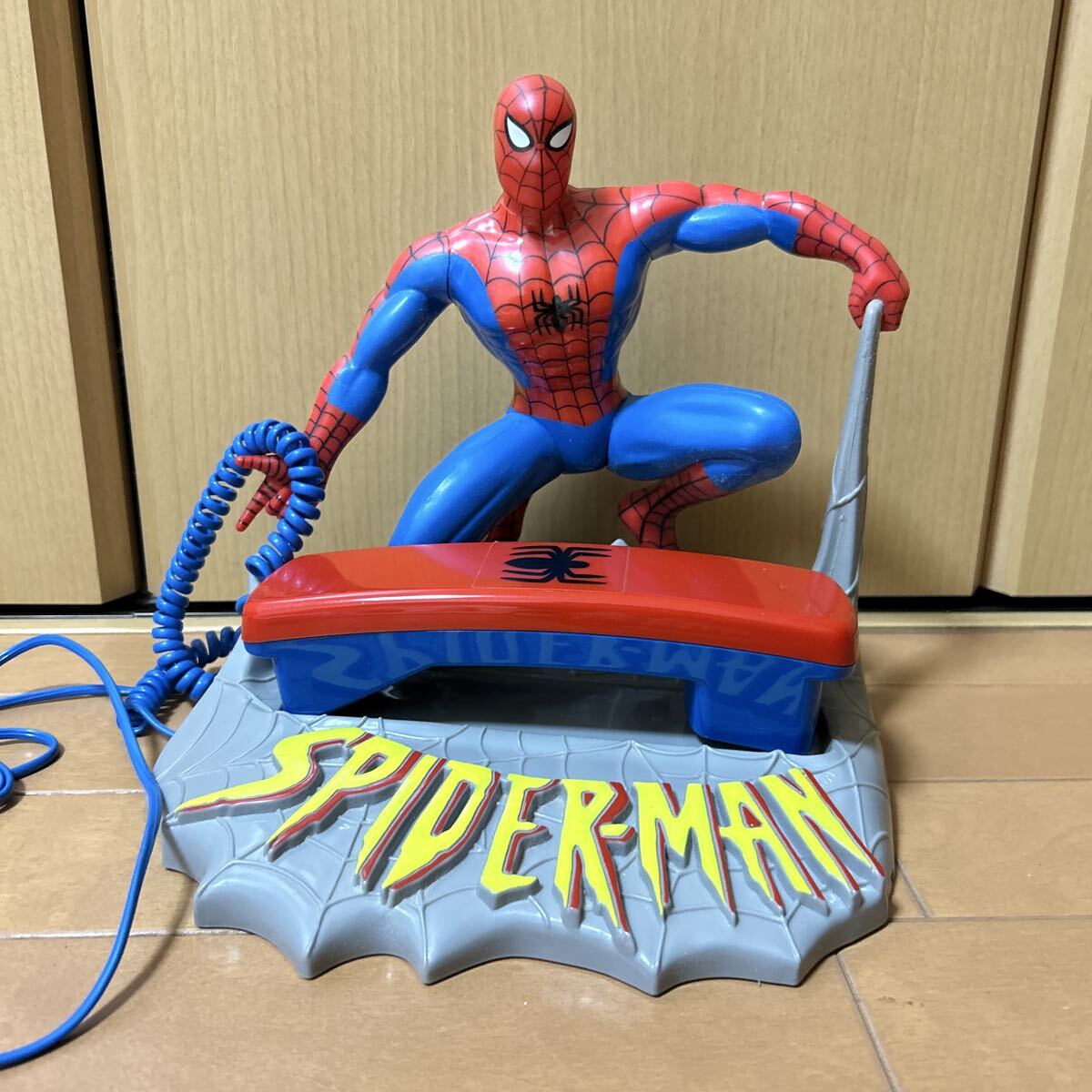 ☆レア!!MARVEL SPIDER-MAN 電話機/1994年製★拍卖