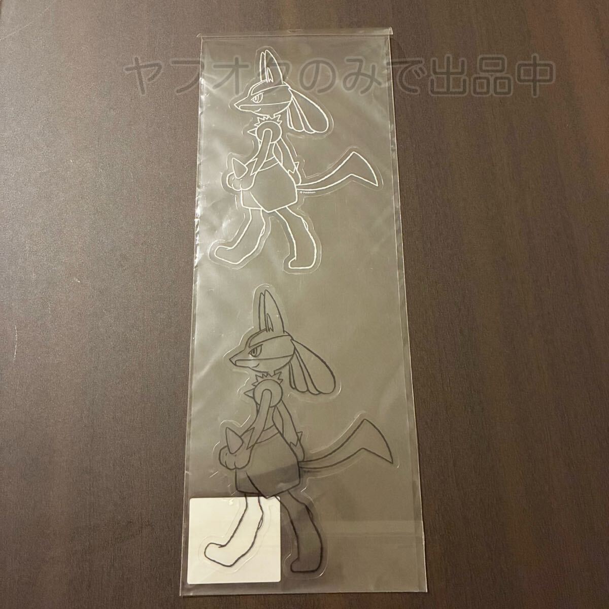 ポケモンセンター Pokemon Sketch ステッカー ルカリオ 2016年 クリアシール ポケモンスケッチ拍卖