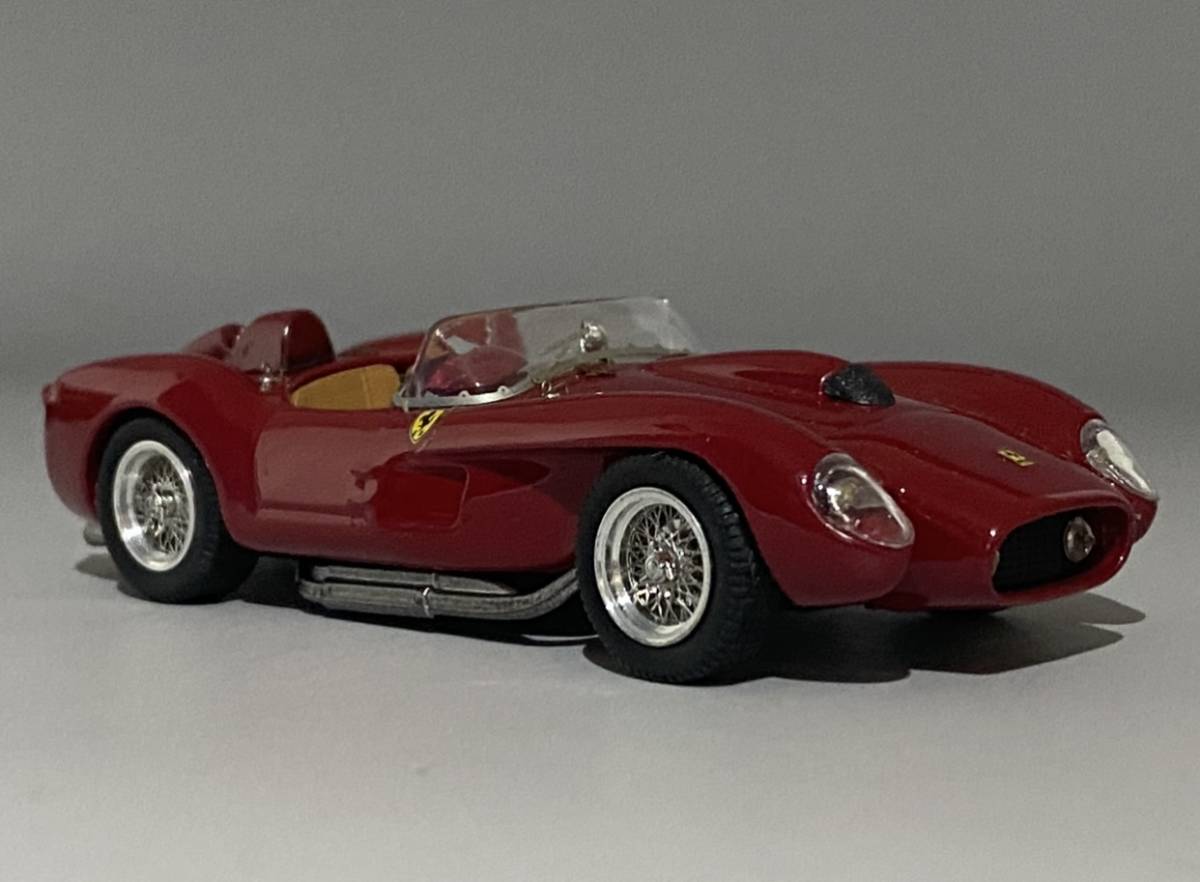 レア Bang 1/43 Ferrari 250 TR “Clienti” Rosso Barchetta ◆ Made with Aluminium Wheels! ◆ フェラーリ バング 7143拍卖