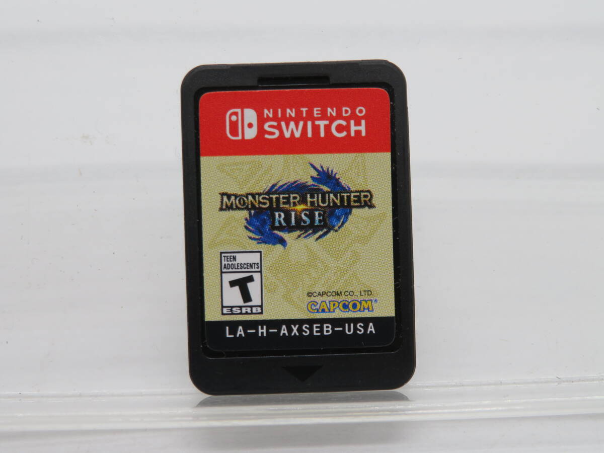 ニンテンドースイッチソフト モンスターハンター ライズ 海外版 中古品 W1-233A 拍卖
