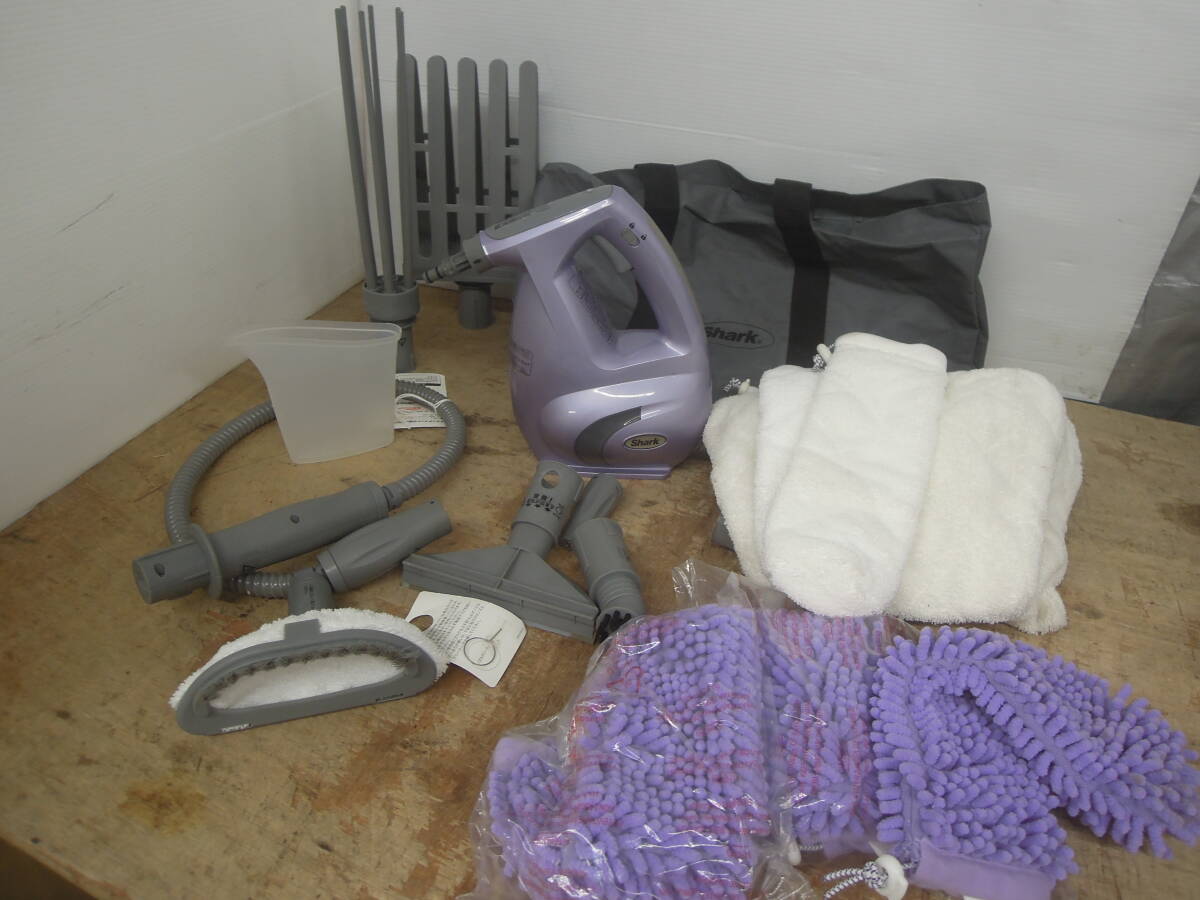 ♪Shark シャーク ポータブルスチームクリーナー SC630J-5 通電確認 動作未確認 送料は説明欄※ジャンク品扱い ■100拍卖