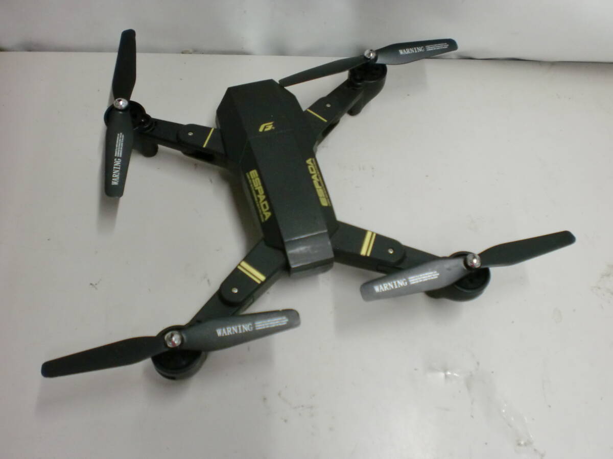 ●ESPADA ドローン 本体のみ 本体部分約22cm×22cm 動作未確認※ジャンク■60拍卖