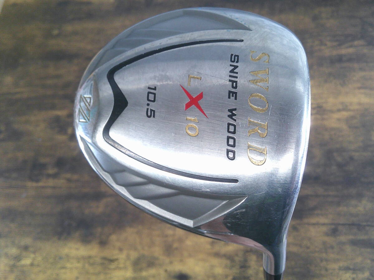 ▼(50)ウッド・カタナゴルフ「KATANA SWORD/SNIPE WOOD/LX10/10.5°」/サイズ(約) 120㎝/総重量(約) 290g ※使用感現状品 ■160拍卖