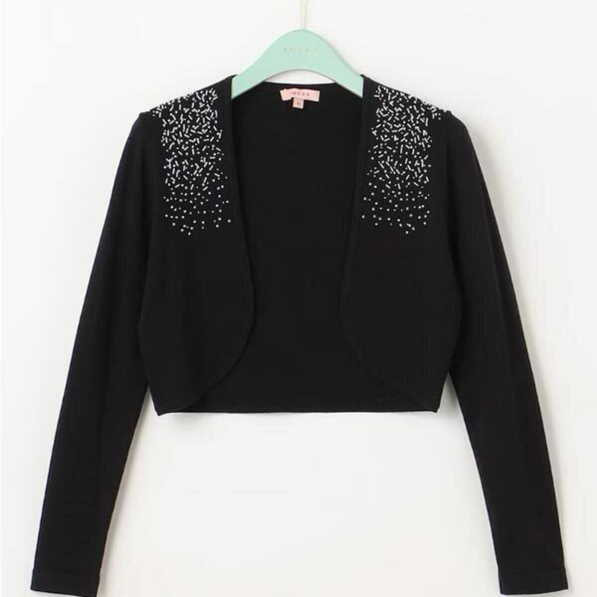 TOCCA(サイズS)【洗える!】ICING SUGAR KNIT ボレロ(トッカ)ワンピース(Sサイズ)新品未使用・カーディガン拍卖