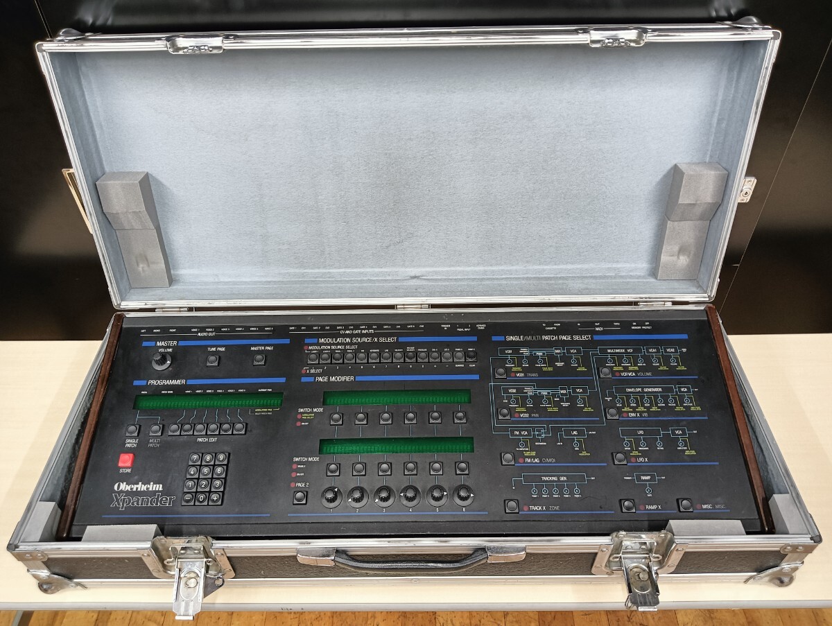 名機!! 中古品【OBERHEIM Xpander オーバーハイム エキスパンダー XP-1】日本製拍卖