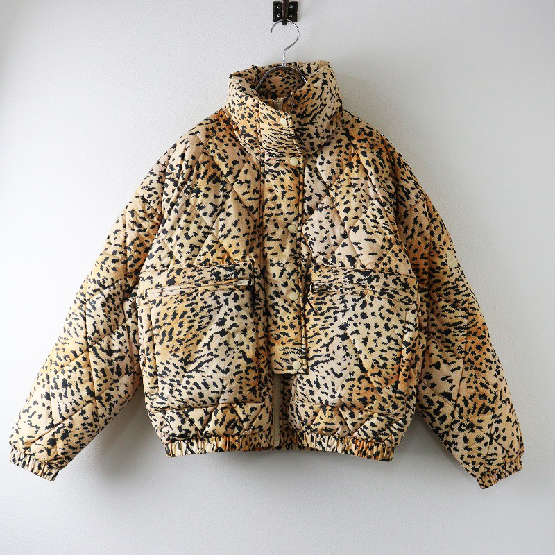 未使用 ピレネックス PYRENEX × ローズアンナ ROSEANNA FRAIDAY フライデー ダウンジャケット 34/ベージュ アニマル【2400014529920】拍卖