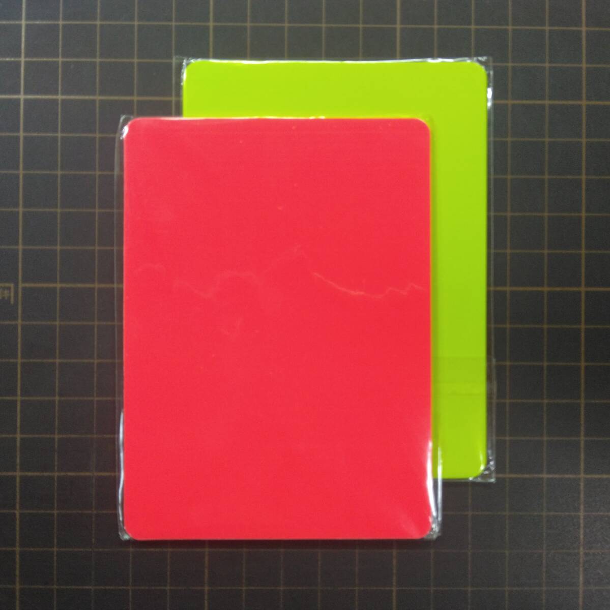 レッドカード イエローカード 計2枚(1セット) サッカー 拍卖