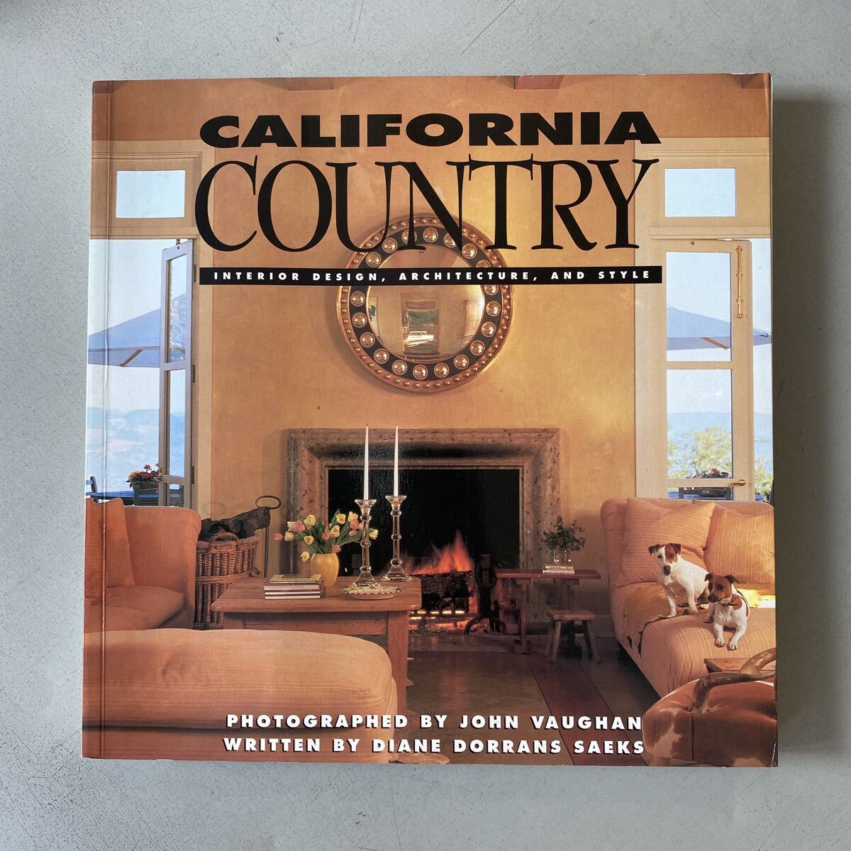A14/洋書「CALIFORNIA COUNTRY」1990/Chronicle Books●カリフォルニアカントリー/インテリアデザイン/アーキテクチャ/スタイル拍卖