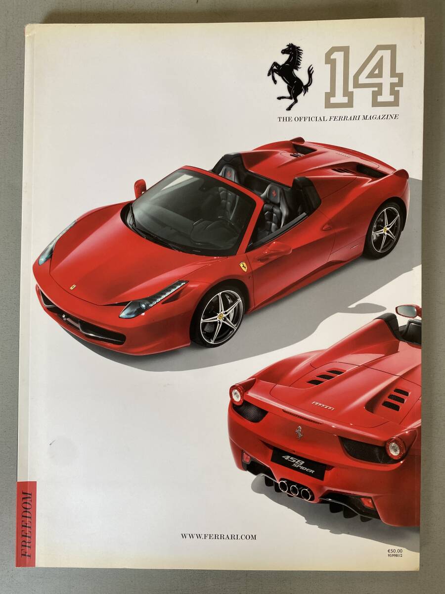 D64 THE OFFICIAL FERRARI MAGAZINE 14 ザ・オフィシャル フェラーリ マガジン 2011年 Ferrari カタログ パンフレット 歪み・焼けあり拍卖