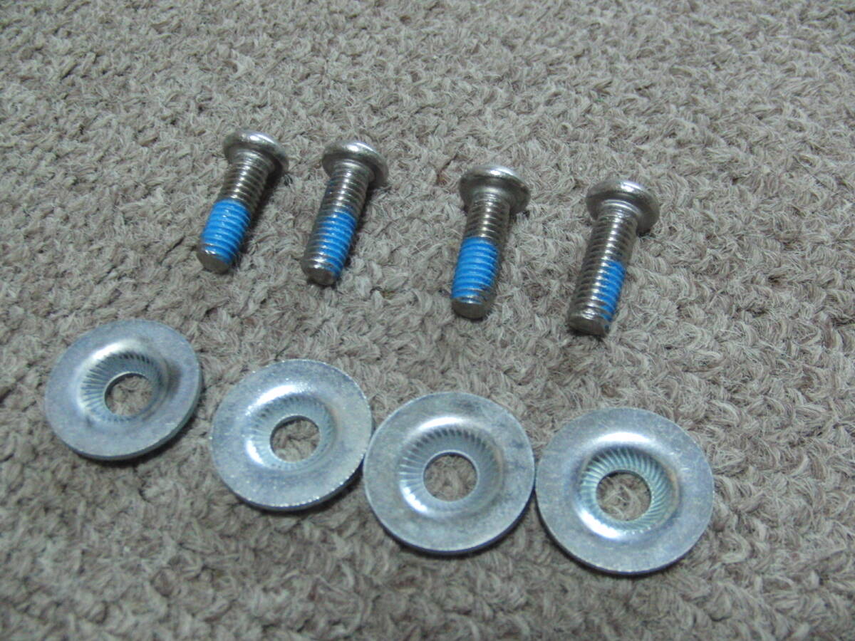 スノーボード ビス 18mm 4本セット ワッシャー付 新品未使用!拍卖