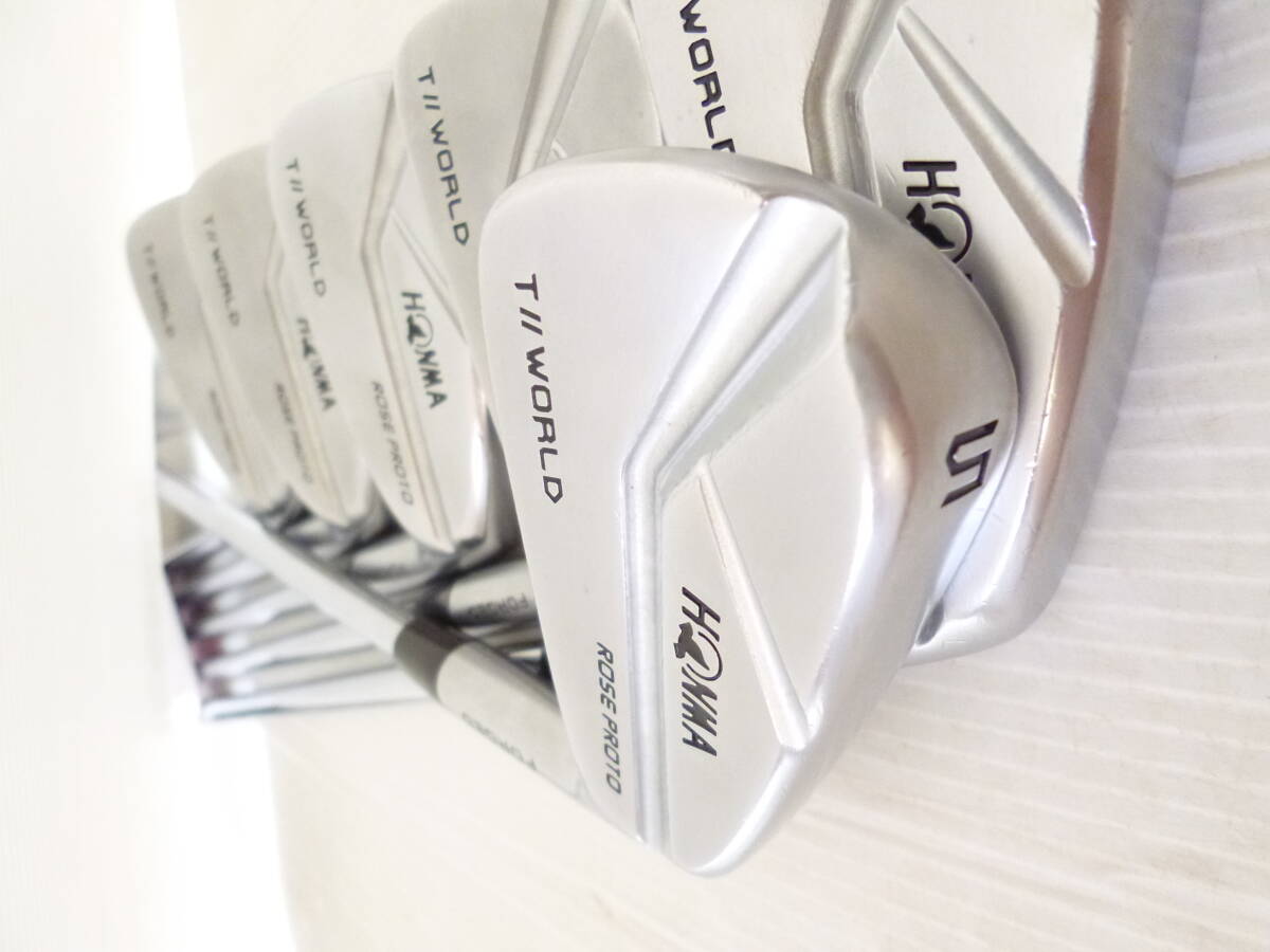 人気のモーダス!!! ◆◆ ホンマ ROSE PROTO FORGED ローズ プロト N.S.PRO MODUS3 TOUR125 Sフレックス ◆◆ 5#-10# 6本セット拍卖