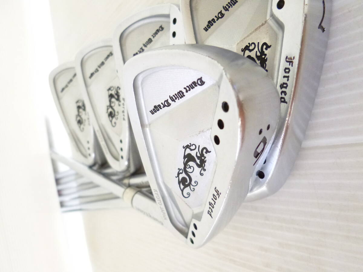 グラインドスタジオ製造!!! ◆◆ 激レア ダンスウィズドラゴン FORGED NS-R ◆◆ 6#-Pw 5本セット拍卖