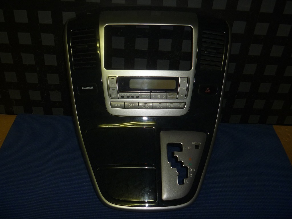 #0651 ANH10 アルファード センターパネル&エアコンスイッチ★拍卖