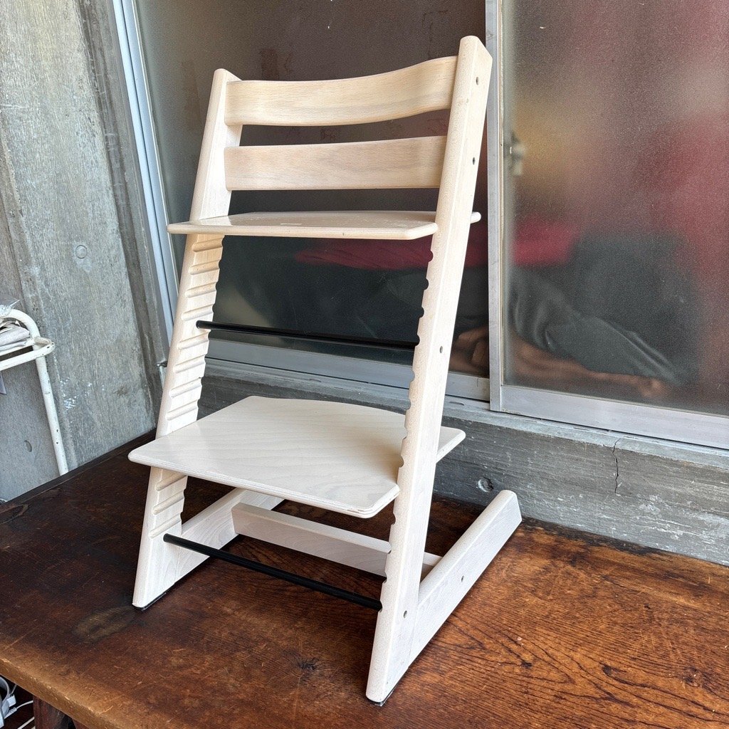 STOKKE/ストッケ TRIPP TRAPP(トリップ トラップ) 子供 キッズ ベビーチェア 高さ調節 シリアルナンバー有り 直接引取歓迎(横浜市)拍卖