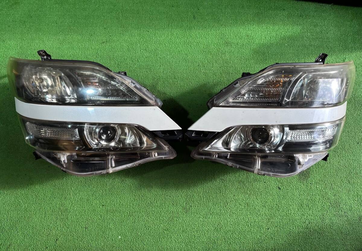 トヨタ ヴェルファイア ANH20W ANH25W ヘッドライト ヘッドランプ 左右セット ICHIKOH 58-23 動作確認済み 。。 10103拍卖