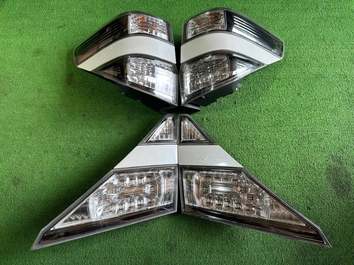 TOYOTA トヨタ 20系ヴェルファイア ANH20W ANH25W 純正 テールランプ 4点セット 後期外し KOITO:58-29/58-35 動作確認済み .. 10029拍卖