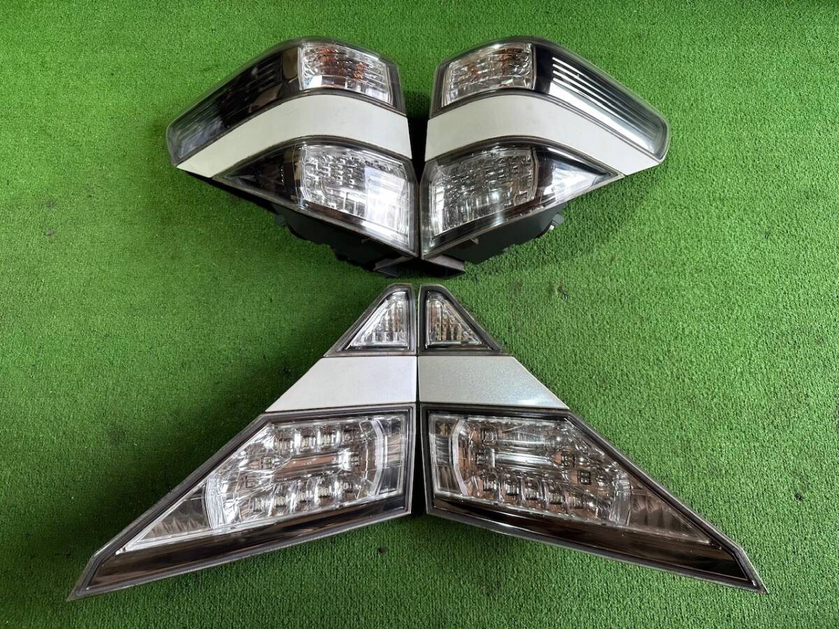 TOYOTA トヨタ 20系ヴェルファイア ANH20W ANH25W 純正 テールランプ 4点セット 後期外し KOITO:58-29/58-35 動作確認済み .. 10019拍卖