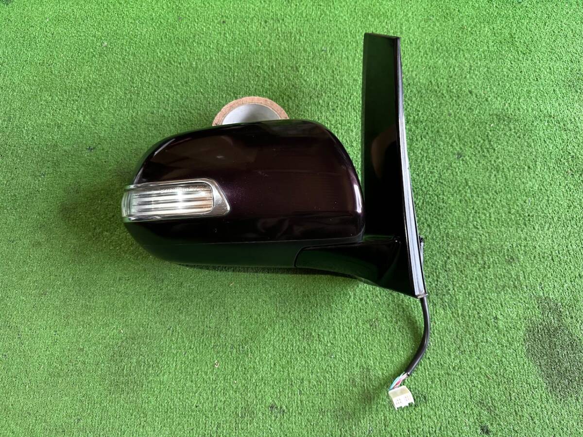 トヨタ ヴェルファイア アルファード ANH20W ANH25W GGH20W 20系 純正 右 ドアミラー 動作確認済み 。。10010拍卖