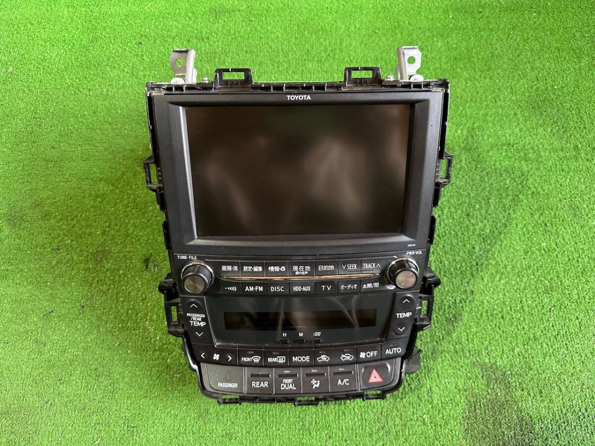 トヨタ 20 アルファード ヴェルファイア ANH20W ANH25W 純正 マルチ モニター 86100-58041 動作確認済み … 10006拍卖