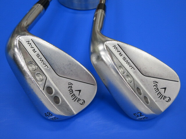 2本組◆Callaway JAWS RAW クロム(48.52度)モーダス3ツアー120(S) キャロウェイジョーズ ローフォージド拍卖