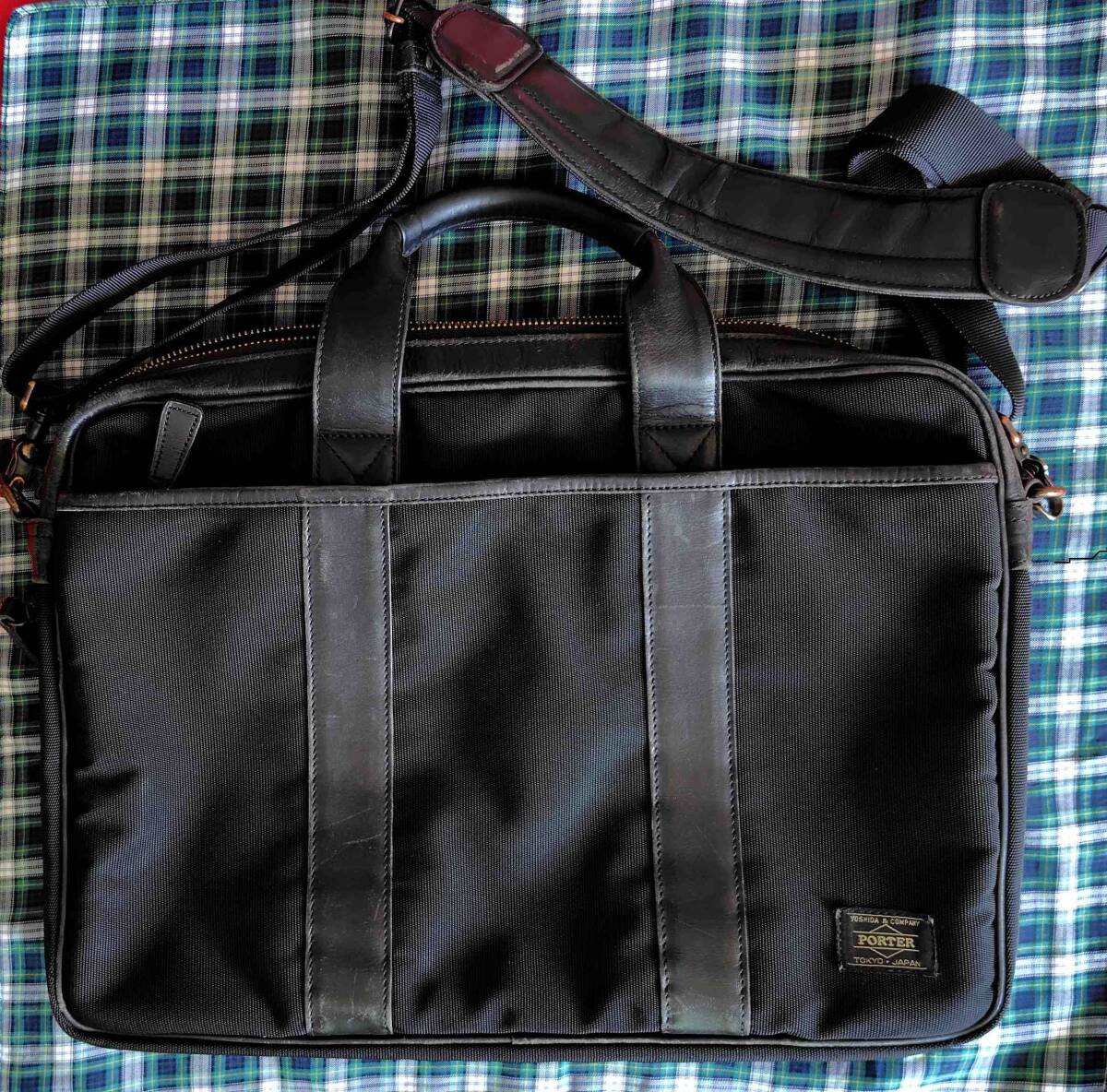 ◆送料込み◆中古◆ポーター PORTER 吉田カバン 2WAY BRIEFCASE 2WAY ブリーフケース ビジネスバッグ◆拍卖