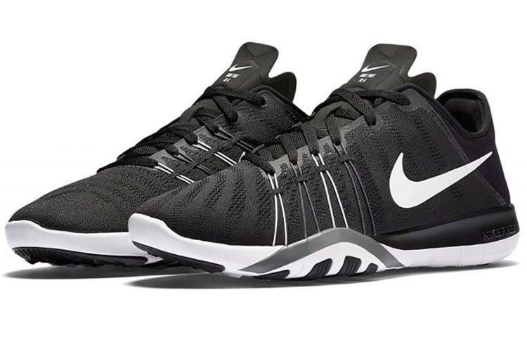 ナイキ ウィメンズ フリートレーナー 6 23.5cm NIKE WMNS FREE TR 6 ブラック ホワイト トレーニング ジム ワークアウト 黒 白 ②拍卖