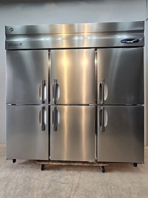 ホシザキ 縦型冷蔵庫 HR-180ZT3 中古 1ヶ月保証 2018年製 三相200V 幅1800x奥行650 厨房【無限堂愛知店】拍卖