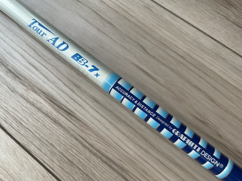 T1973【GRAPHITE DESIGN】ツアー Tour AD BB-7 (X)/テーラーメイド Mシリーズ SIM ステルス QI10 適合スリーブ付き/ドライバー用拍卖