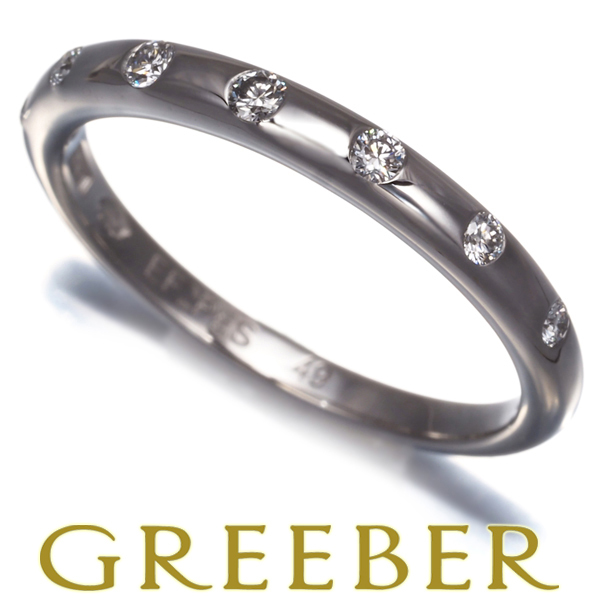 ブルガリ リング ダイヤ ダイヤモンド フェディ 7P 49号 Pt950 指輪 BLJ拍卖