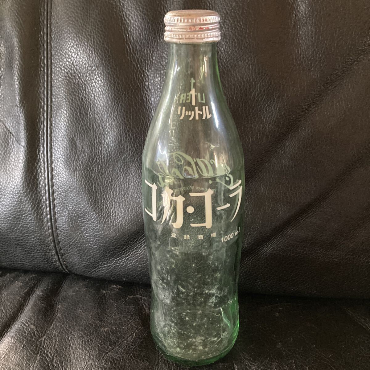 当時物 Coca-Cola 1リットル ガラス瓶 初期モデル コカコーラ ペプシ セブンアップ ドクターペッパー チェリーコーク ペパーミントマッコイ拍卖