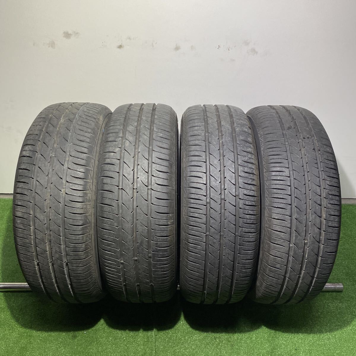 ★送料無料★ TOYO NANOENERGY 3Plus 195/60R15 88H 2021年製 4本セット 8分山拍卖