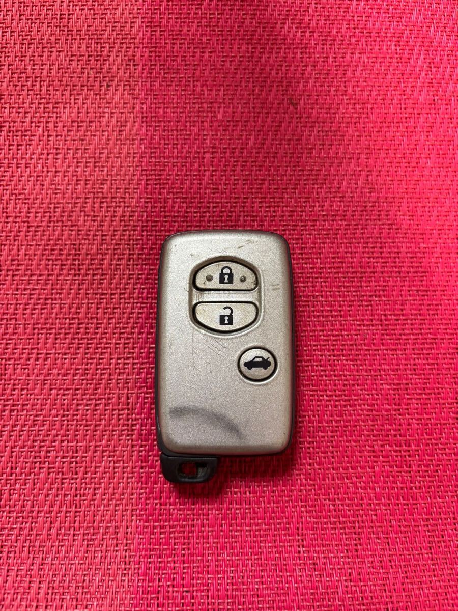 トヨタ GRX120 マークX トランクボタン付き 3ボタン スマートキー 中古 検)TOYOTA/マークエックス19A)拍卖