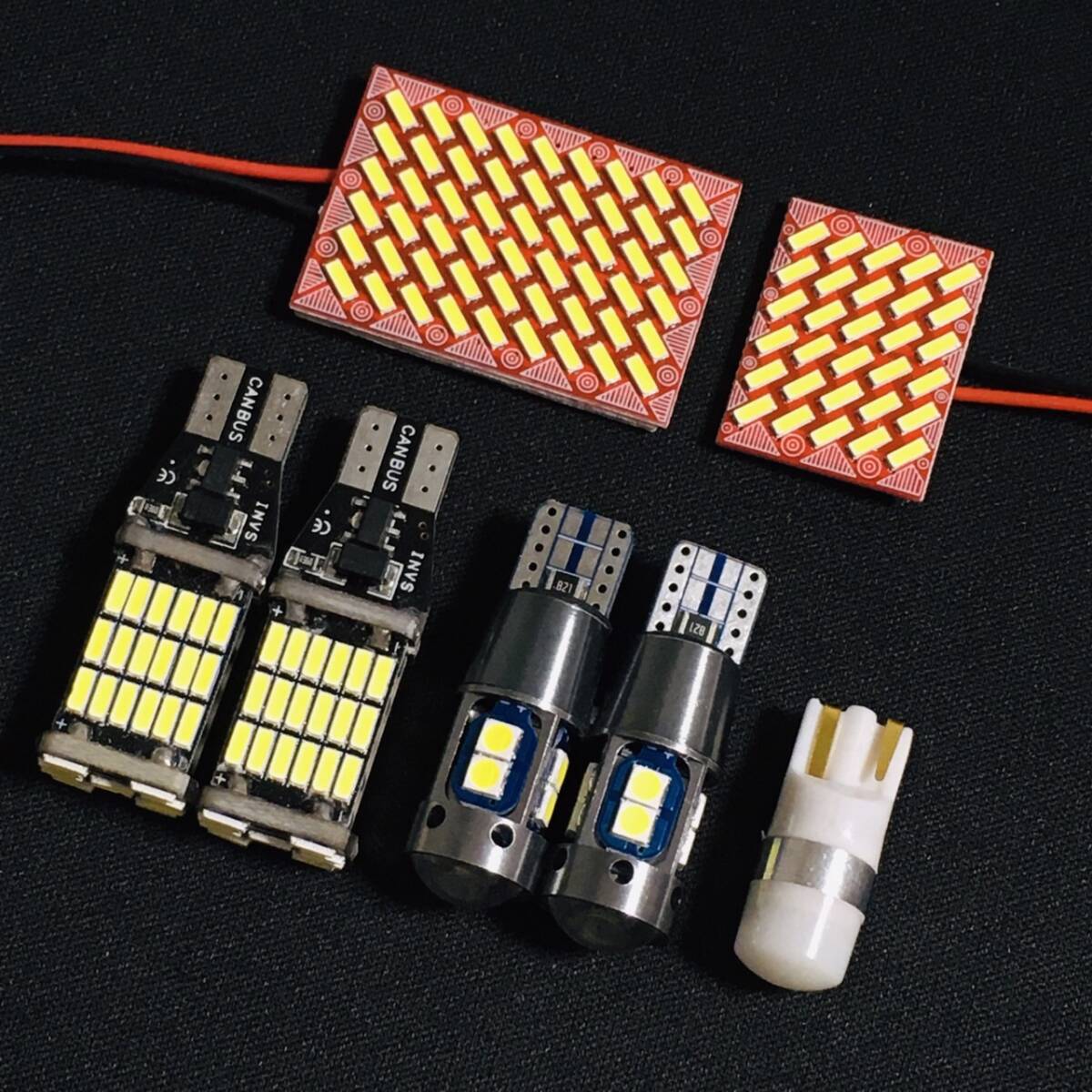 エブリィ エブリィバン DA17V DA64V LED ルームランプセット 超爆光 4014SMD 基板 室内灯 バックランプ ポジション球 ナンバー灯 ホワイト拍卖
