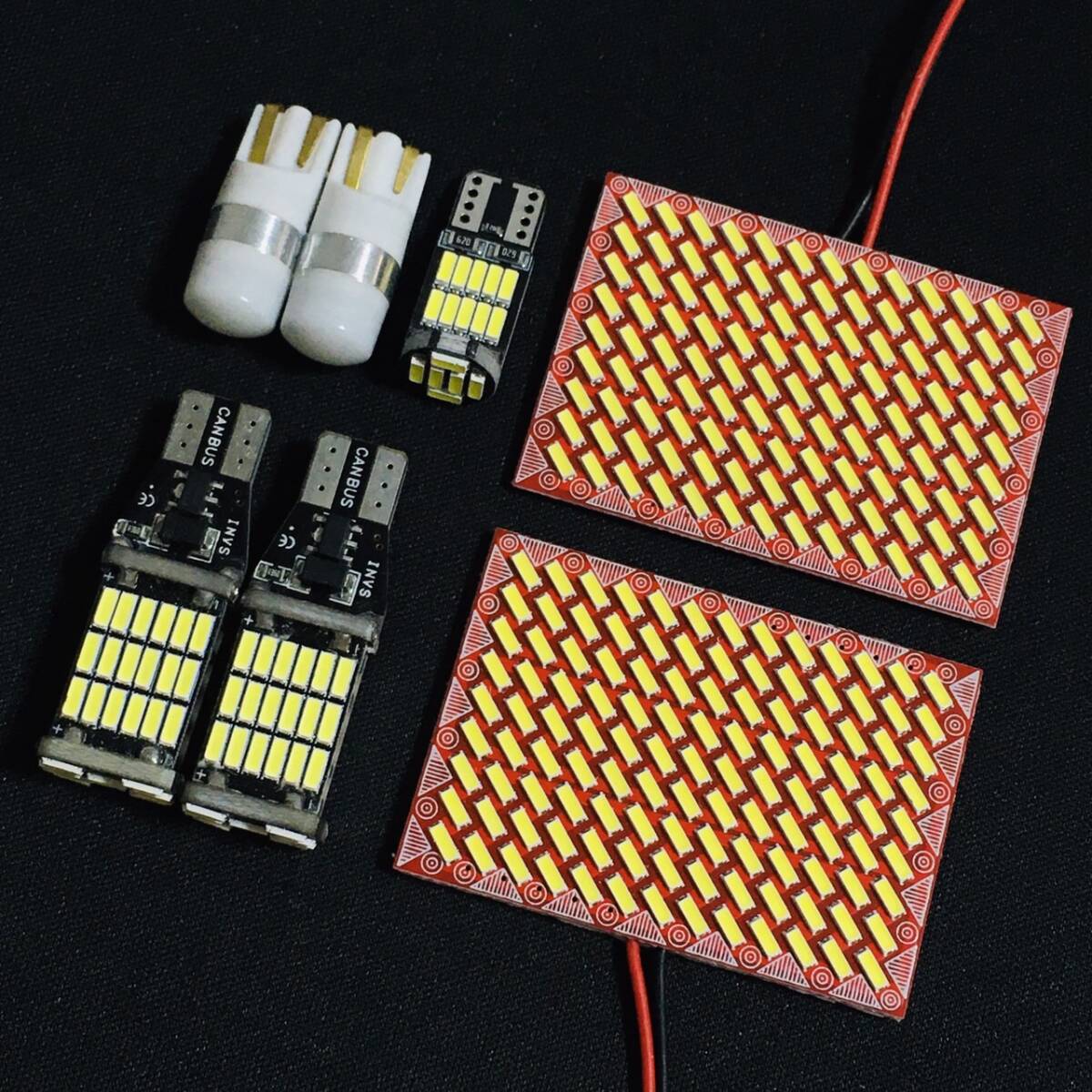 クロスビー XBEE MN71S LED ルームランプセット 超爆光 4014SMD 基板 室内灯 バックランプ ナンバー灯 パーツ ライト ホワイト拍卖