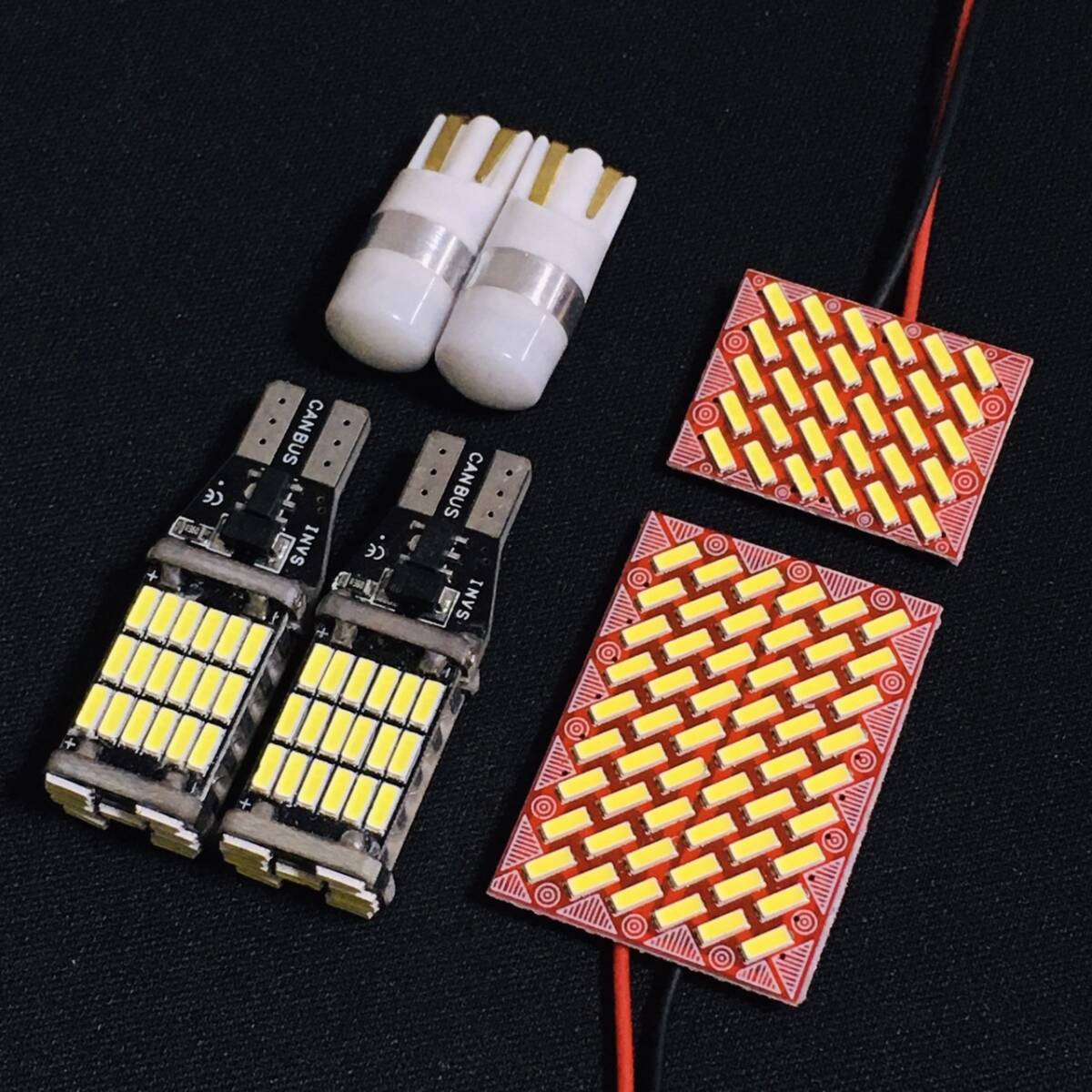 スイフト ZC ZD13S 43S 53S 83S ZC33S LED ルームランプセット 超爆光 4014SMD 基板 室内灯 バックランプ ナンバー灯 ライト ホワイト拍卖