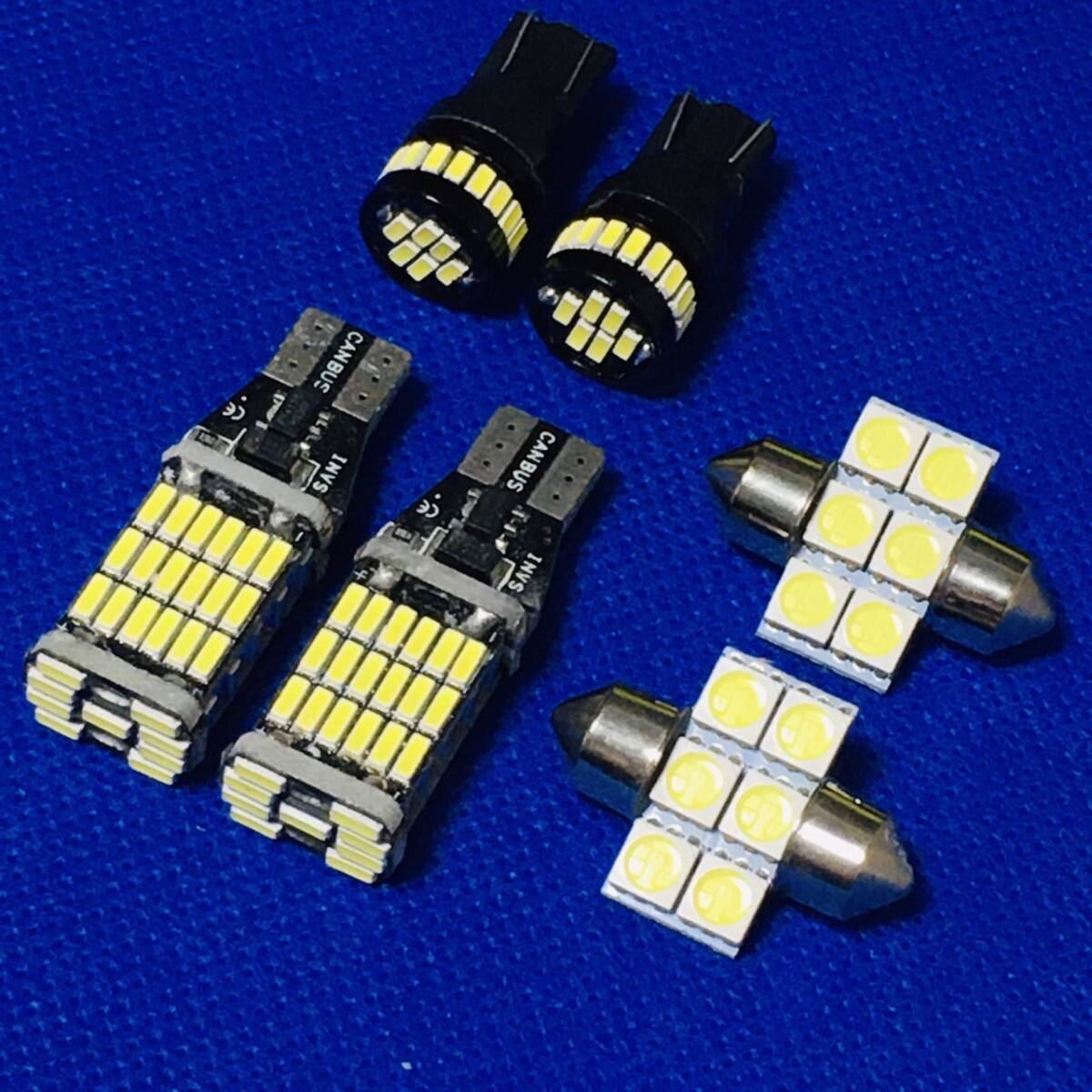 バモス HM1 HM2 LED バックランプ ルームランプセット 爆光 T10 室内灯 パーツ ホワイト 白光拍卖