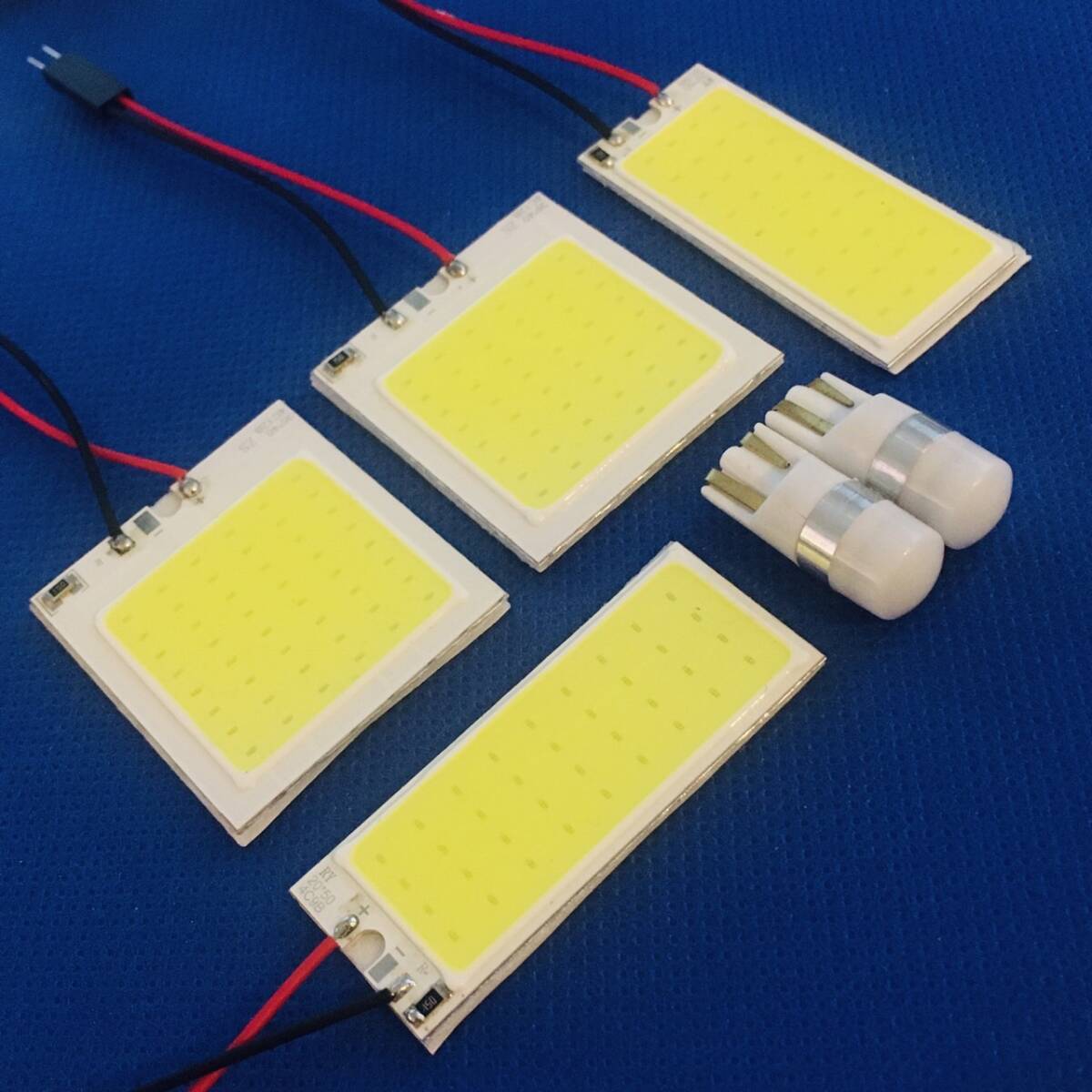 ステップワゴンスパーダ RK5 RK6 超爆光 T10 LED ルームランプ COB全面爆光 6個セット 室内灯 ホワイト 美光拍卖