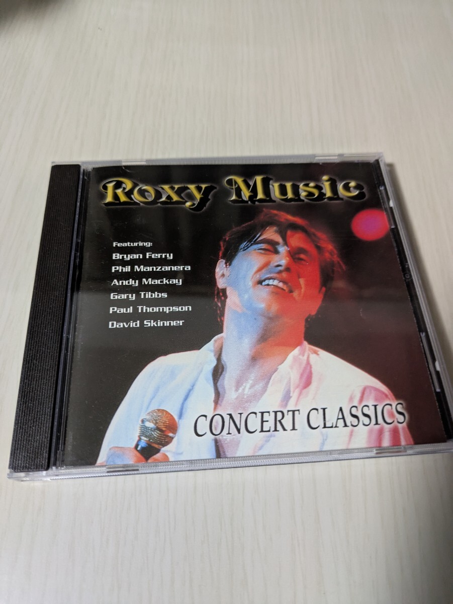 『コンサート クラシックス』/ロキシー ミュージック イギリス グラムロック、モダン ポップ ライブCD feat)ブライアン フェリー拍卖