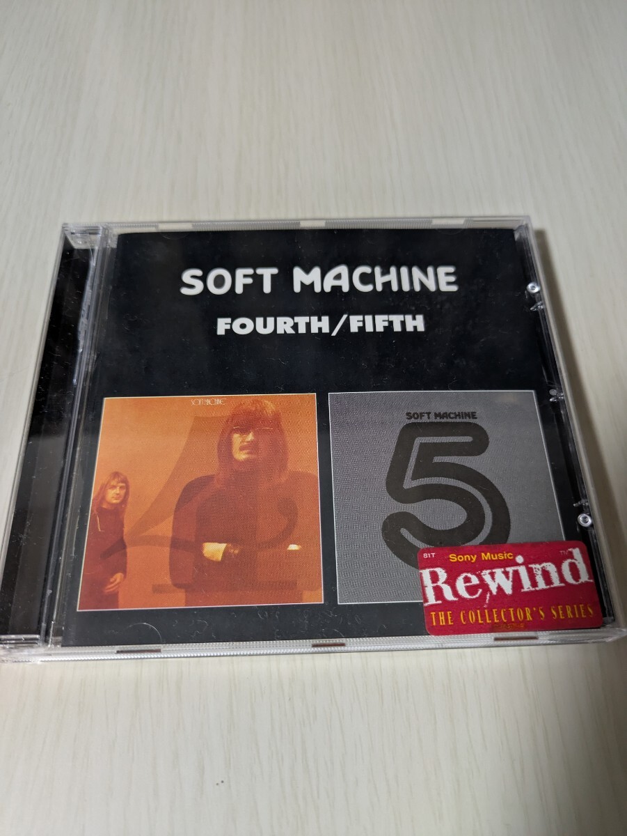 『Forth』『5 Fifth』2in1 CD/Soft Machine(ソフト マシーン) 英国プログレッシブロックバンド輸入盤CD拍卖