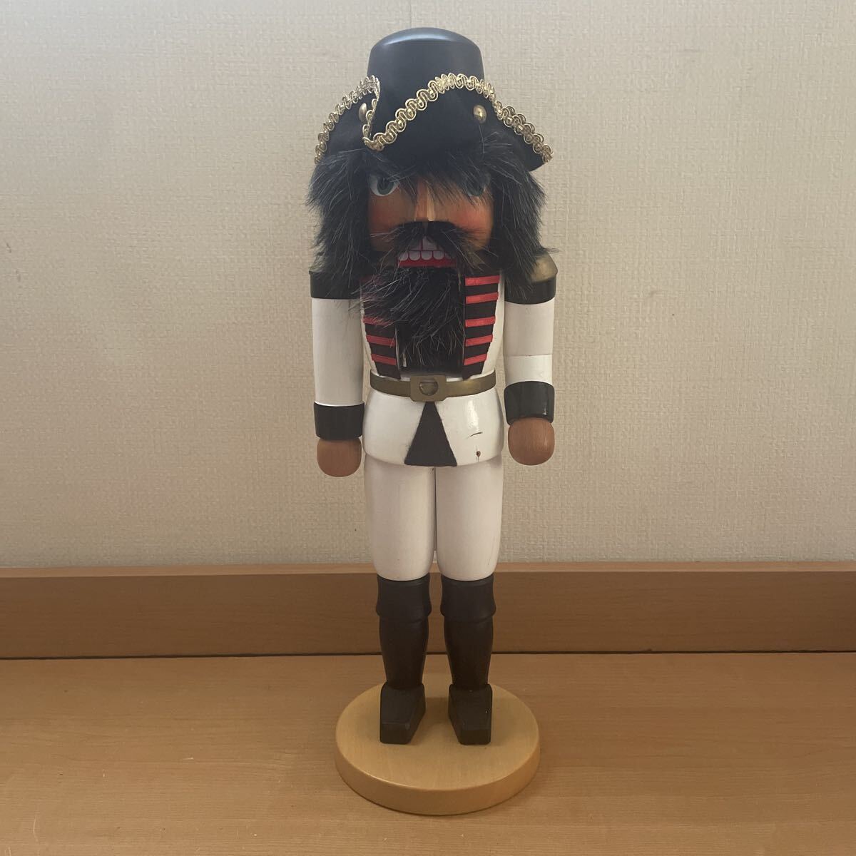 くるみ割り人形 アンティーク コレクション レトロ 人形 昭和レトロ インテリア 木製 ぷらえす090414拍卖