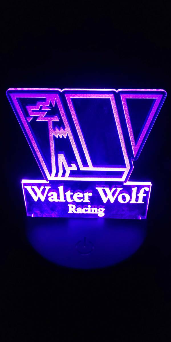 ウォルターウルフ スズキ GSXR バイク アクリル サインボード LED ディスプレイ拍卖