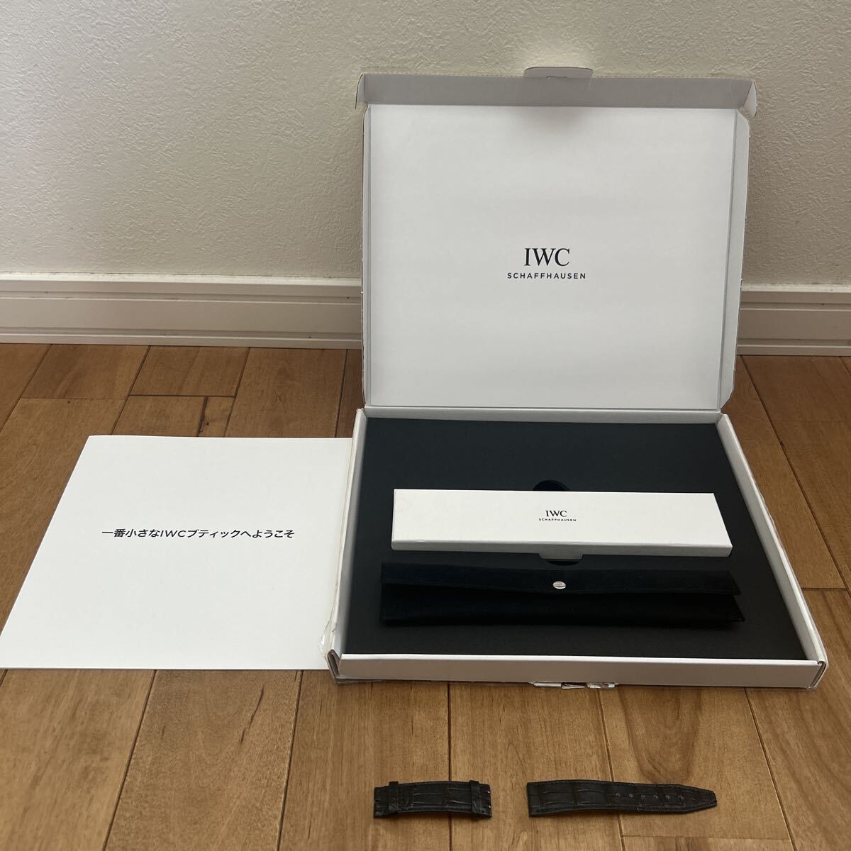 IWC サントーニ製 アリゲーター 純正ベルト パイロット 36拍卖