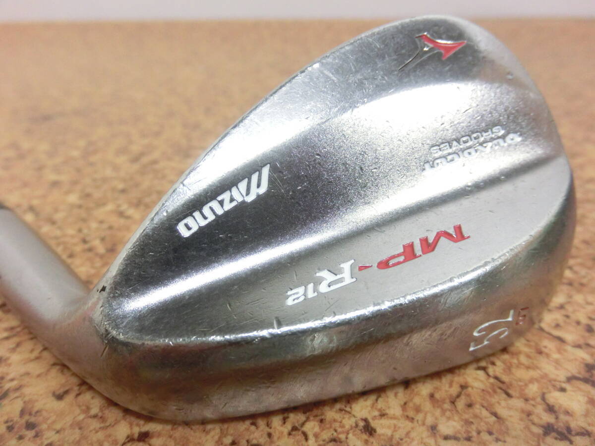 ♪MIZUNO ミズノ MP-R12 OUAD CUT GRAIN FLOW FORGED ウェッジ 52° 07 スチールシャフト Dynamic Gold FLEX-S200 中古品♪F3034拍卖